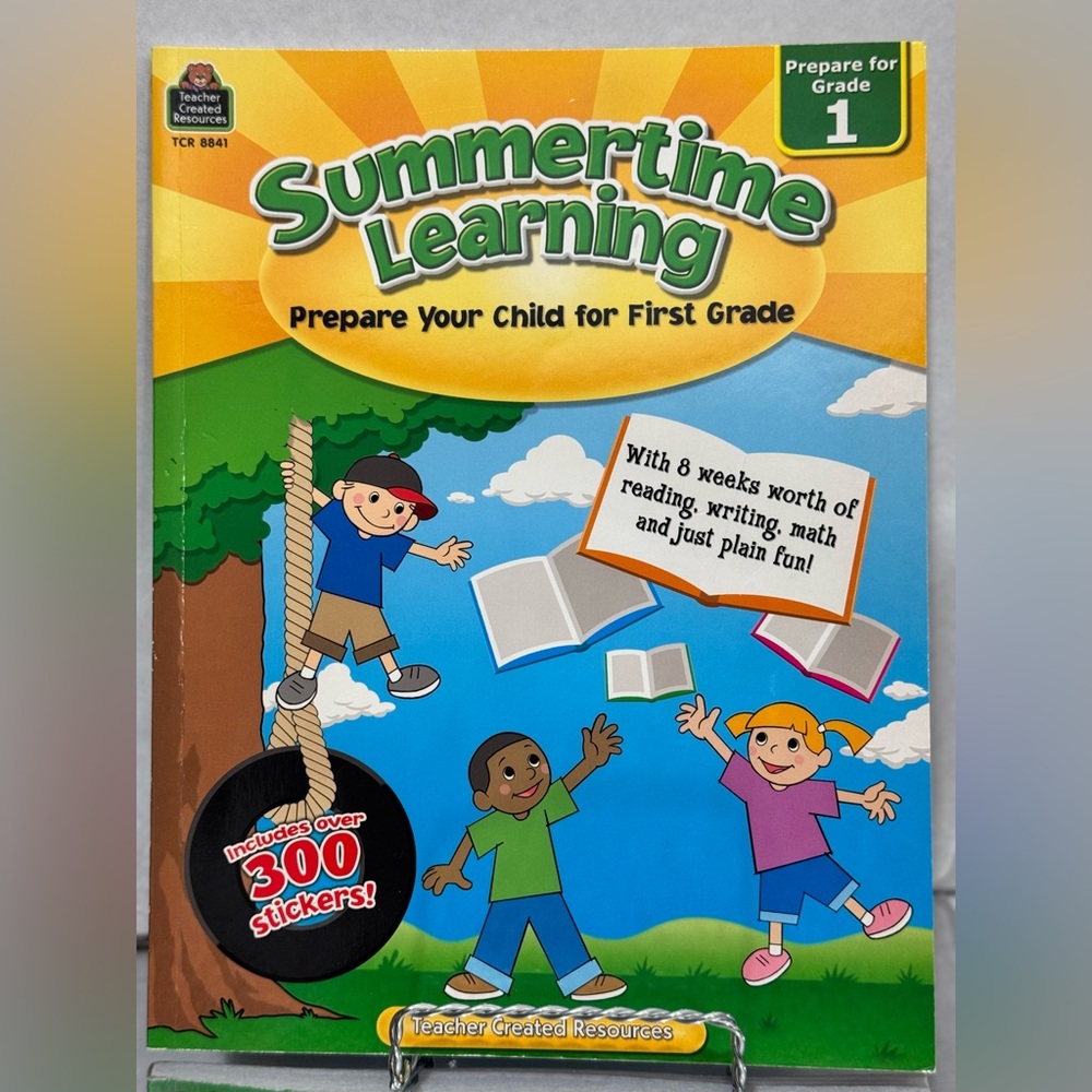 Teacher Created Resources Summertime Learning Prepare Your Child for 1st Grade